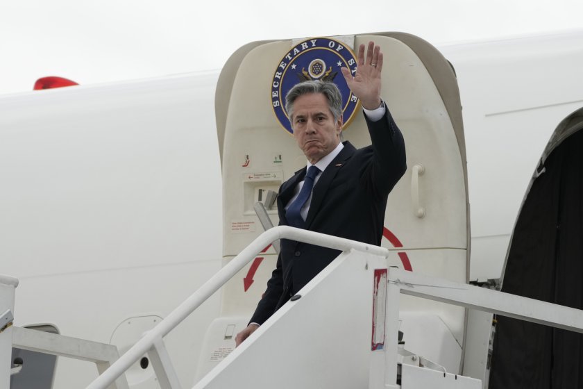 Антъни Блинкен заминава на поредната си обиколка в Близкия Изток