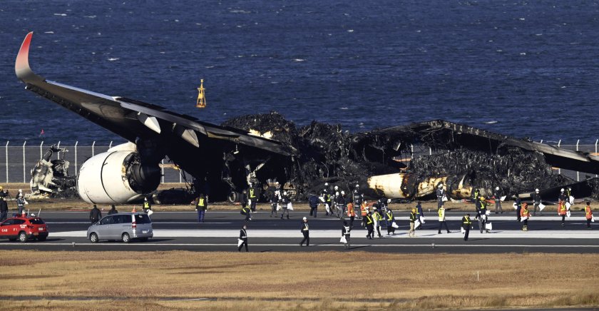 каква причината авиокатастрофата япония
