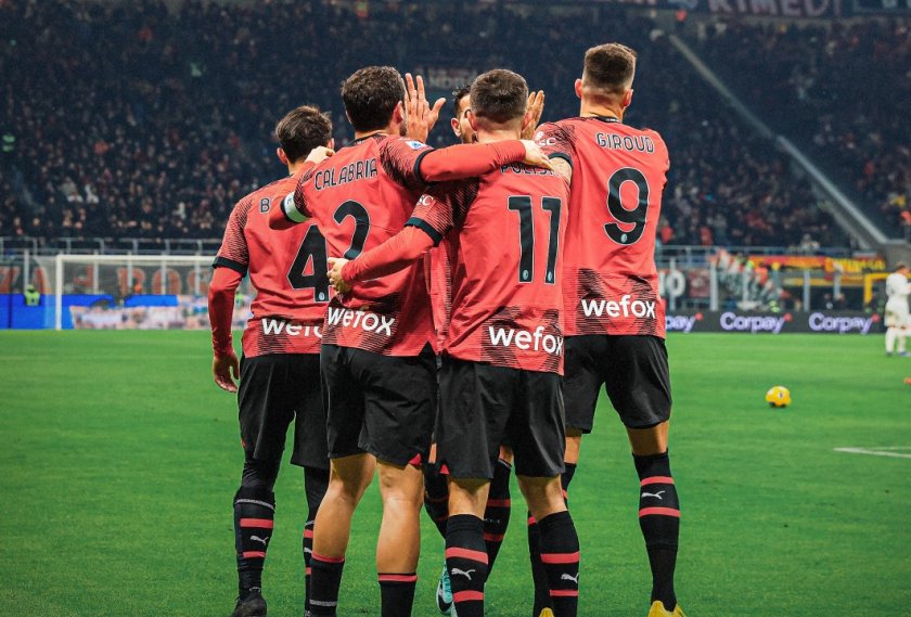Милан победи Сасуоло с 1:0 като домакин в среща от