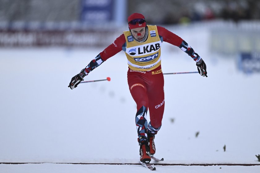 харалд амундсен спечели преследването тоблах трети старт веригата тур дьо ски