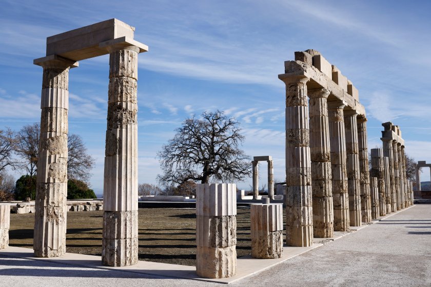 Наследство от Античността: Откриха реставрирания дворец на Филип Втори (СНИМКИ)