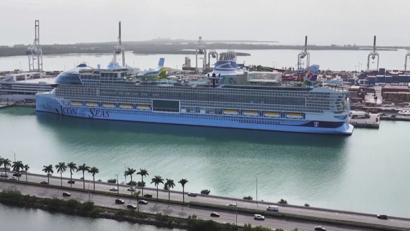 Най-големият круизен кораб ще отплава към Източните Кариби