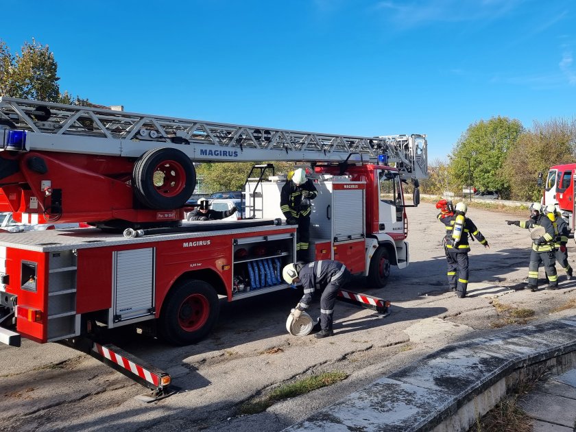 Пожар в завода за боклук в София