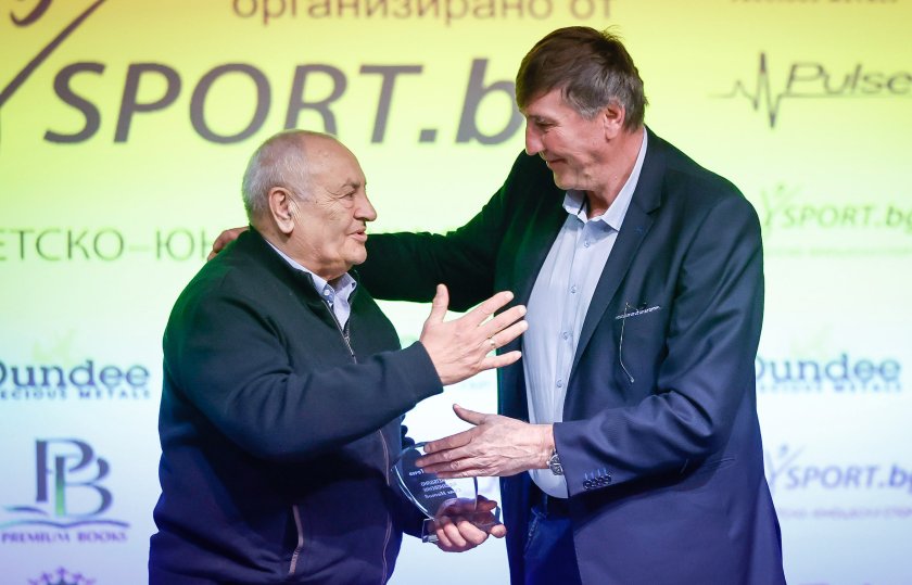 Венцеслав Гечев получи приз "Баскетболен вдъхновител" на името на Спас Натов