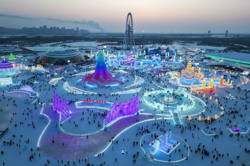 Започна леденият фестивал в Харбин