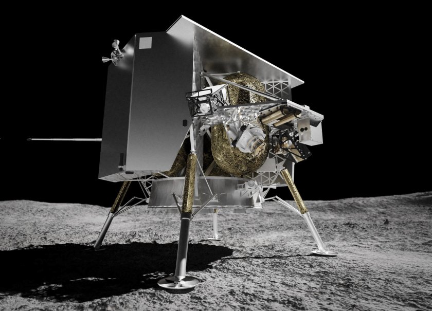 Извлякоха данни от апаратите на лунния модул "Перигрин"