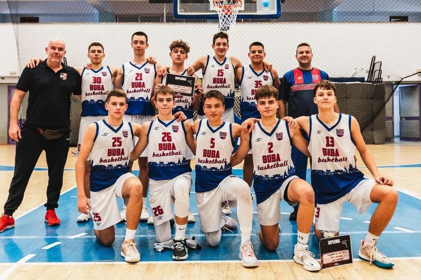 буба баскетбол u16 завърши победа участието първия турнир ембл сибиу