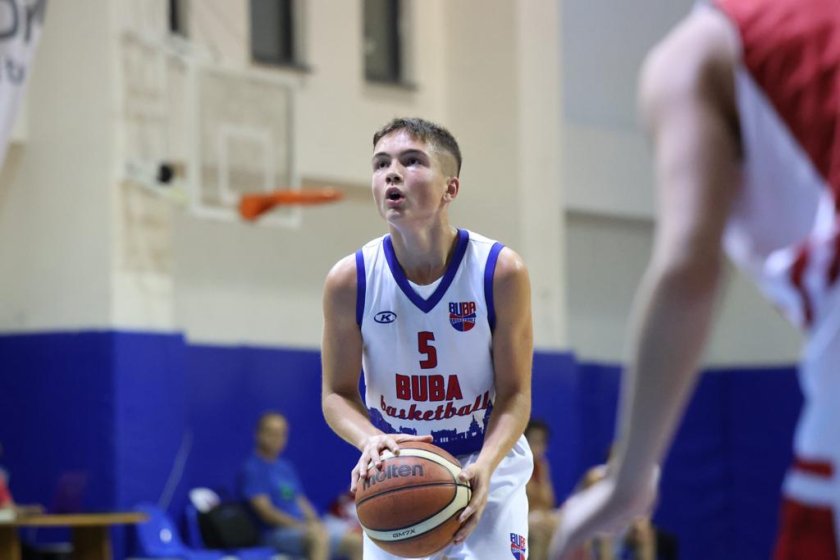 буба баскетбол победа турнира европейската младежка баскетболна лига печ унгария