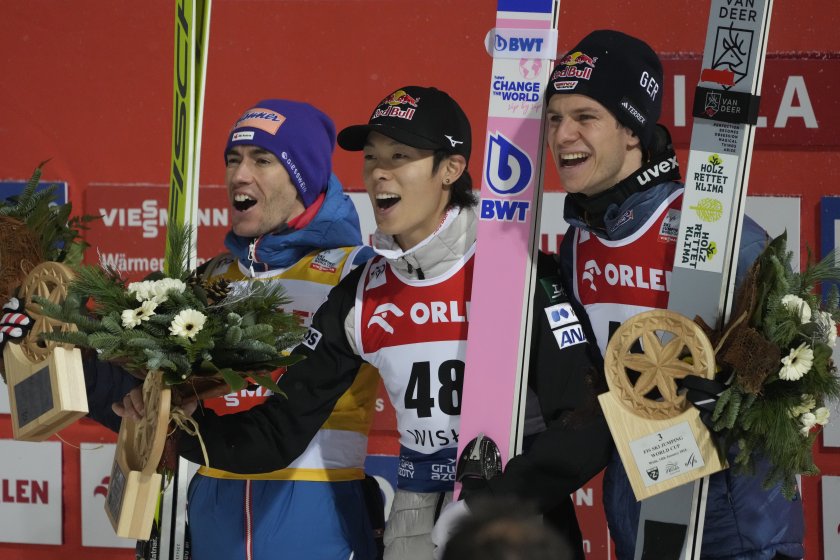 владимир зографски дисквалифициран победител състезанието ски скок висла рьою кобаяши