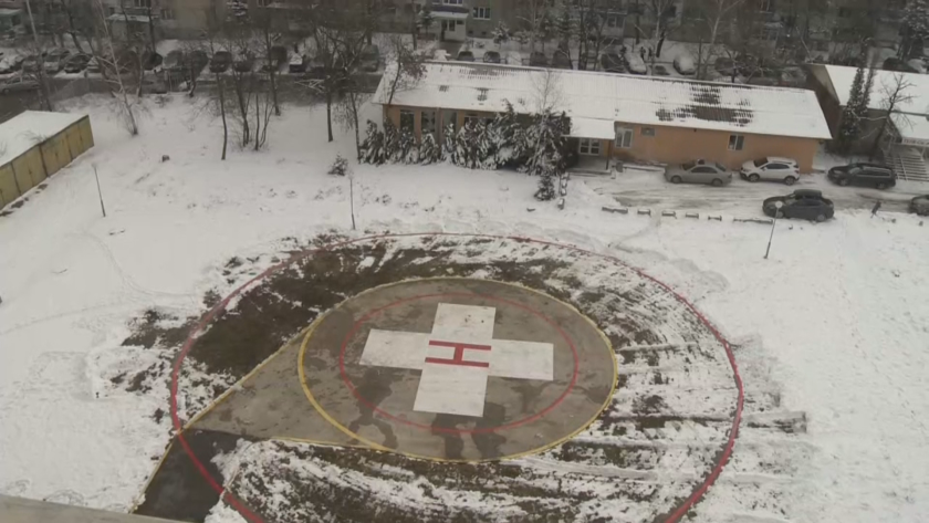 Снимка: Първата хеликоптерна площадка в София вече е част от спешната медицинска помощ по въздух