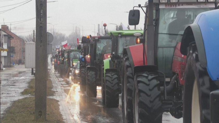 Фермерското недоволство в Европа се разраства - протести има в