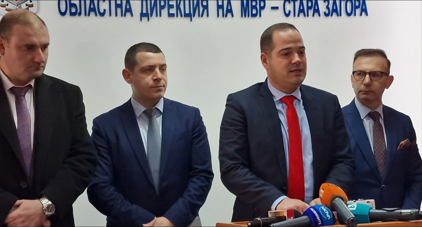 Вътрешният министър Калин Стоянов заяви пред журналисти в Стара Загора,