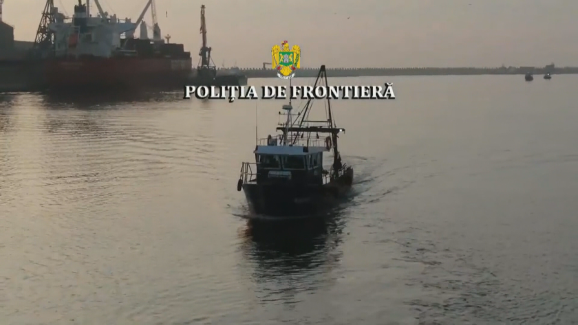 Българският риболовен кораб Ива-1 беше освободен от румънските власти след