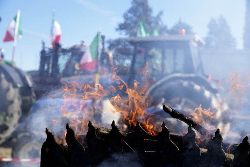 Пореден ден на недоволство на фермерите в Европа. Над 500