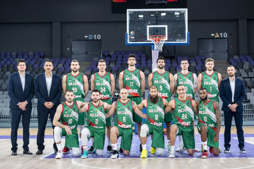 Мъжкият национален отбор по баскетбол на България се събира на