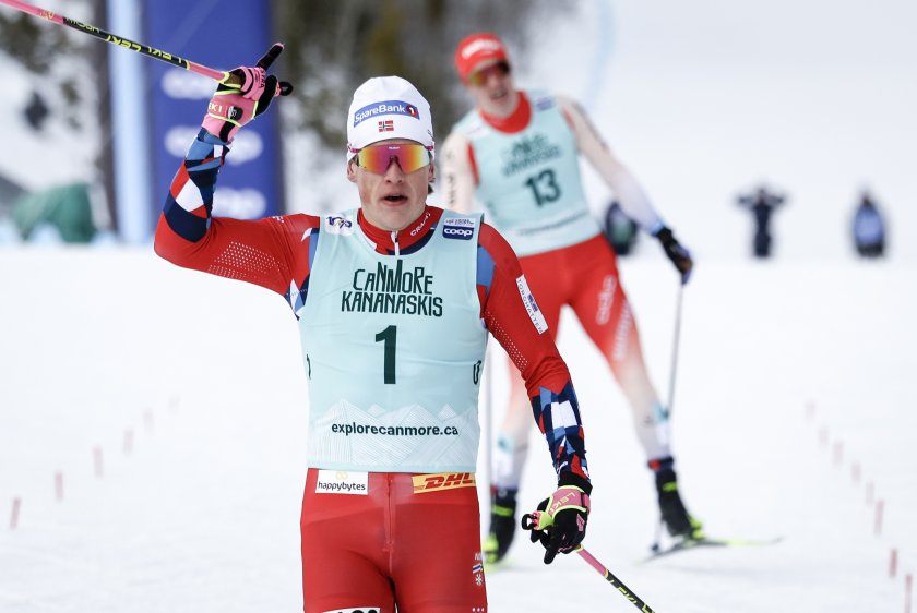 Норвежците Йоханес Клаебо и Кристине Скистад спечелиха спринтовете свободен стил