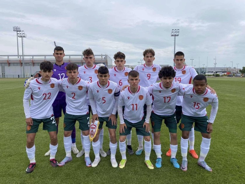 Юношеският национален отбор на България до 17 г. завърши 0:0