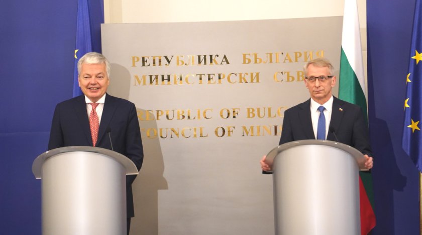 Министър-председателят акад. Николай Денков се срещна с европейския комисар по