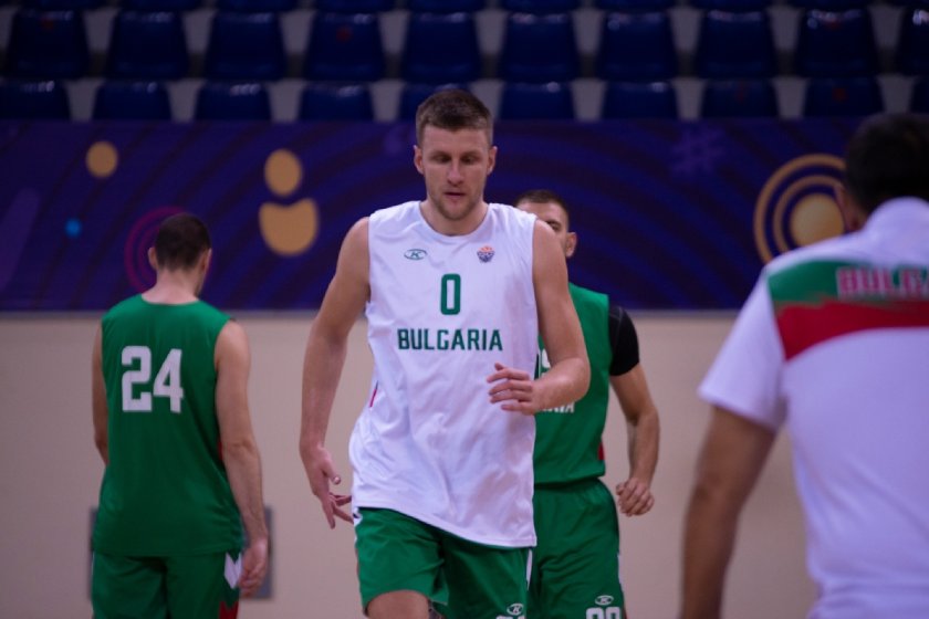 Иван Алипиев се присъедини към мъжкия национален отбор. Баскетболистът на