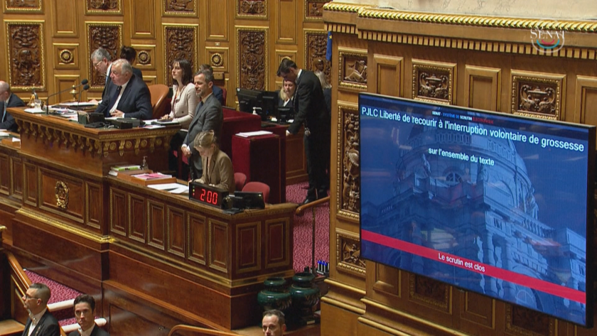 Сенатът на френския парламент одобри вписването на абортите във френската