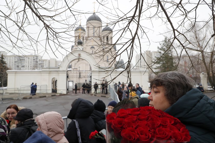 Опашка се образува в Москва за погребението на опозиционера Алексей