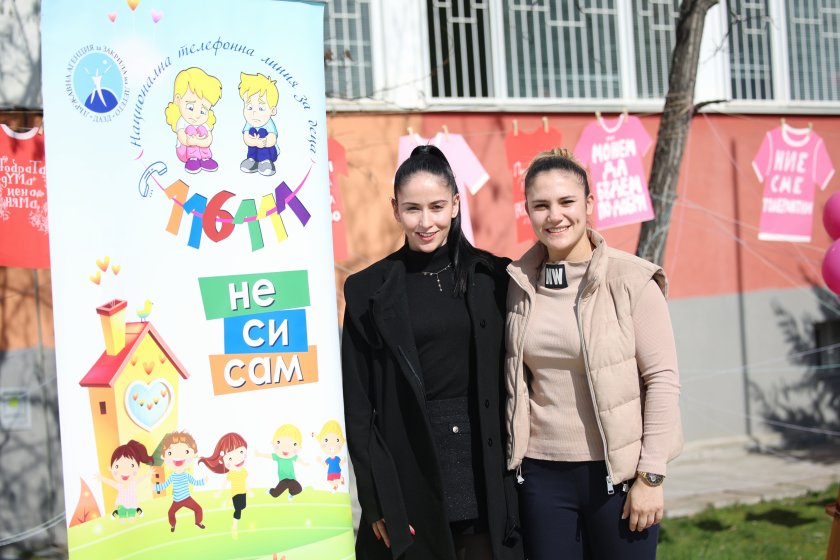 Ивет Горанова и Невяна Владинова се включиха в инициативи на Държавната агенция за закрила на детето в Световния ден за борба с тормоза в училище