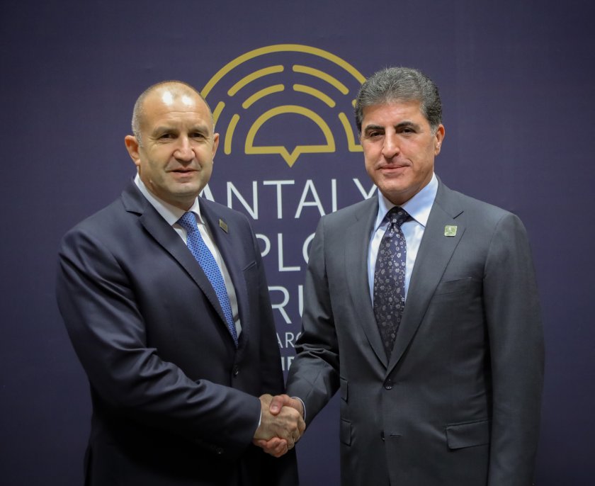румен радев българия цени високо партньорството автономния иракски регион кюрдистан