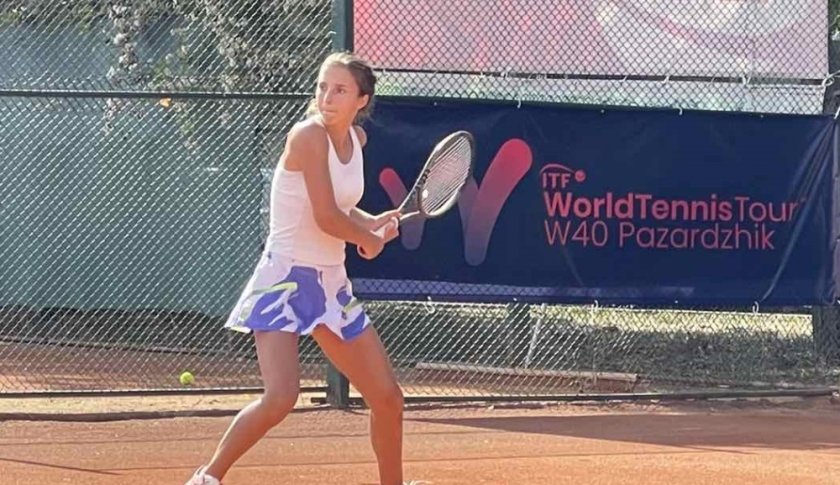 Росица Денчева се класира за четвъртфиналите на турнира по тенис