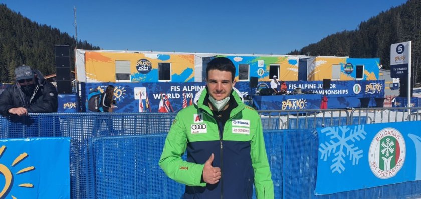 Българският скиор-алпиец Калин Златков спечели убедително силния слалом от календара