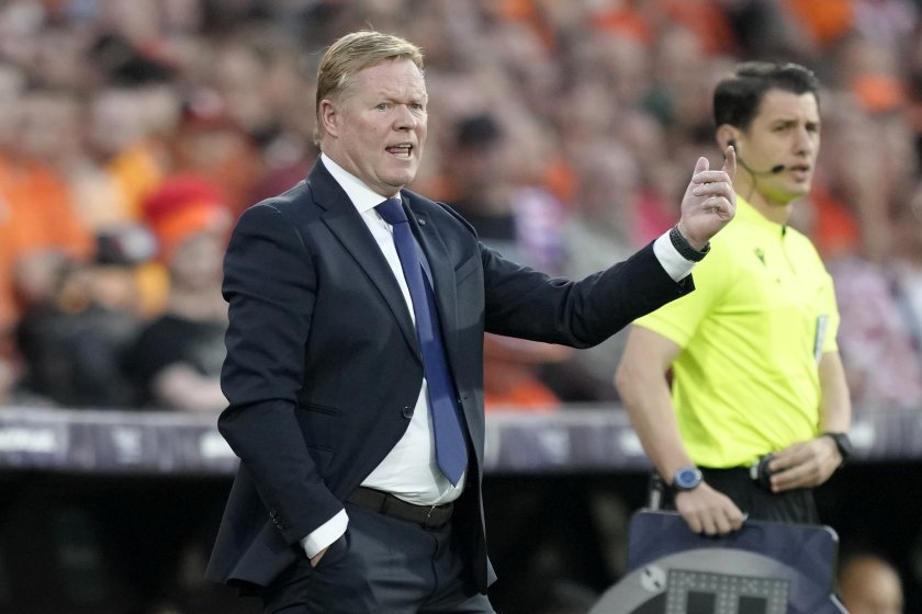 Националният отбор по футбол на Нидерландия ще изиграе две контроли