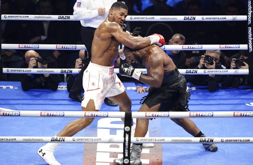 Антъни Джошуа записа нова победа в кариерата си, след като