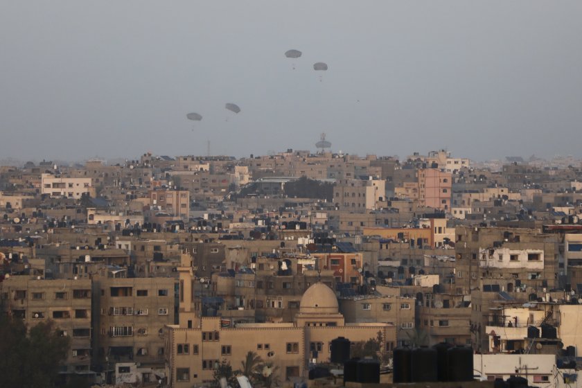 Американската армия ще построи временно пристанище в Газа за получаване