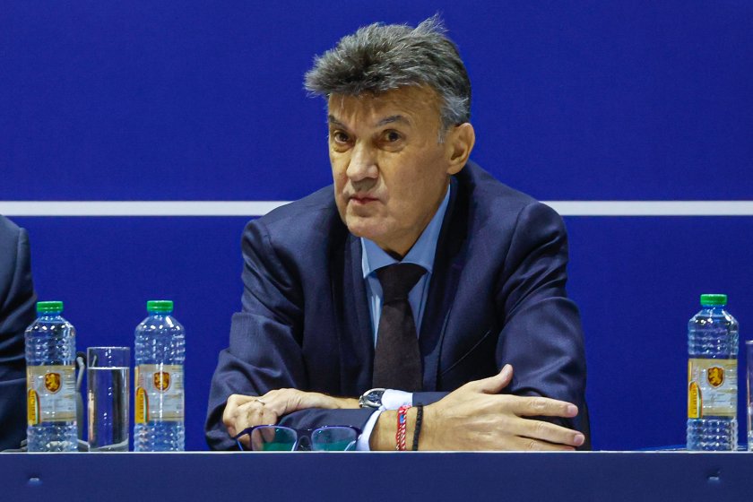 Президентът на Българския футболен съюз (БФС) в оставка Борислав Михайлов