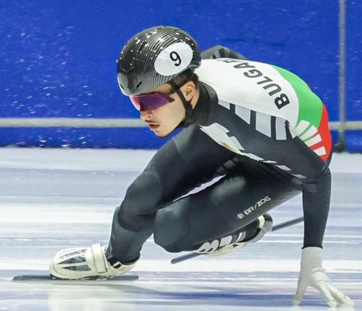 Иван Дончев се класира на 33-о място на 1000 метра на световното първенство по шорттрек в Ротердам