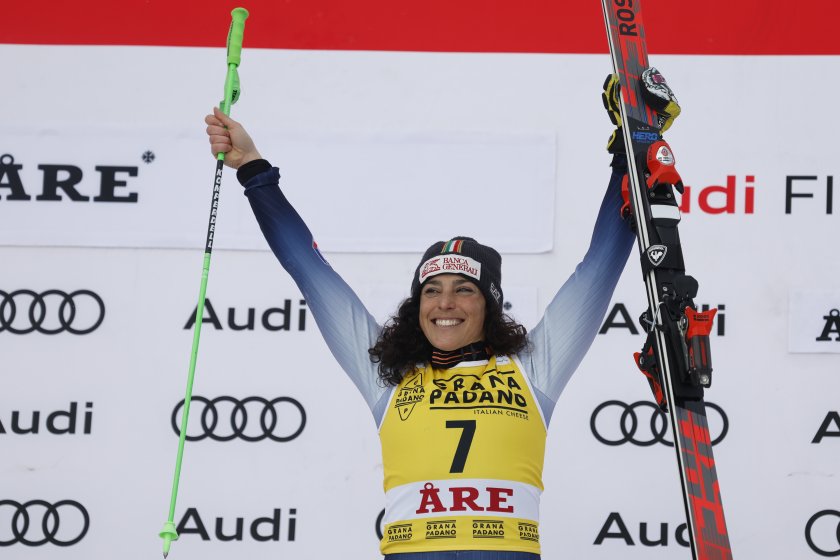 Федерика Бриньоне спечели гигантския слалом от Световната купа по ски алпийски дисциплини в Оре