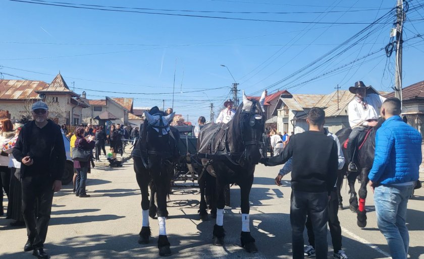 Българската общност в Румъния празнува Тодоровден. В квартала Матей войвода