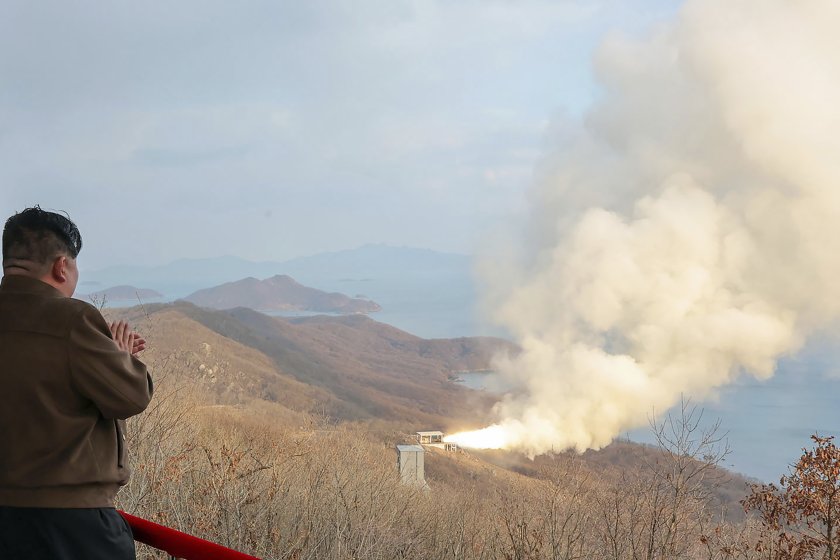 В Северна Корея тестваха двигател на хиперзвукова ракета