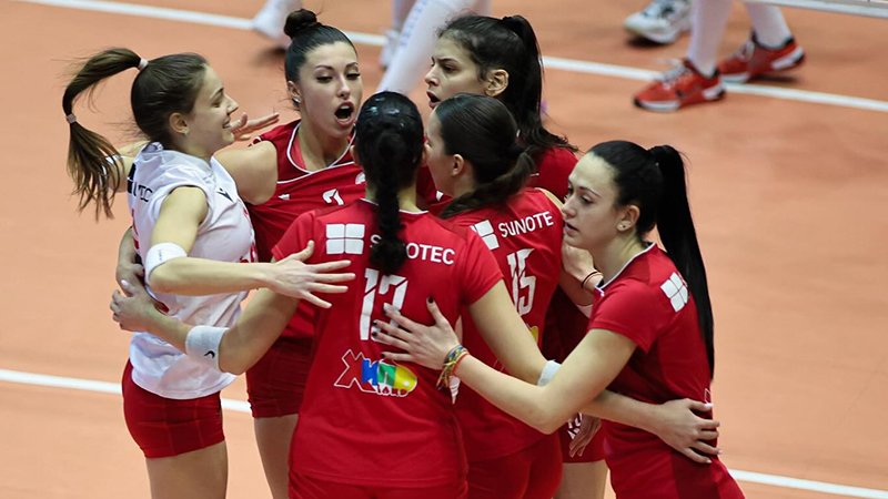 цска левски записаха чисти победи подновяването женското волейболно първенство