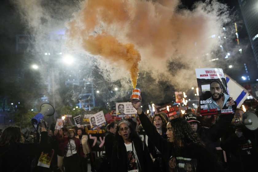 сблъсъци тел авив време антиправителствен протест