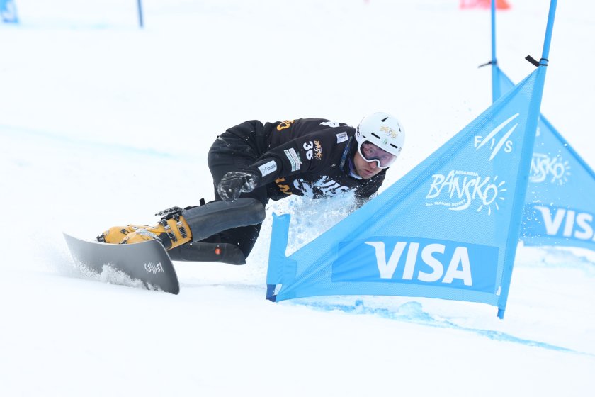 Най-добрият български сноубордист Радослав Янков кара в големия финал на