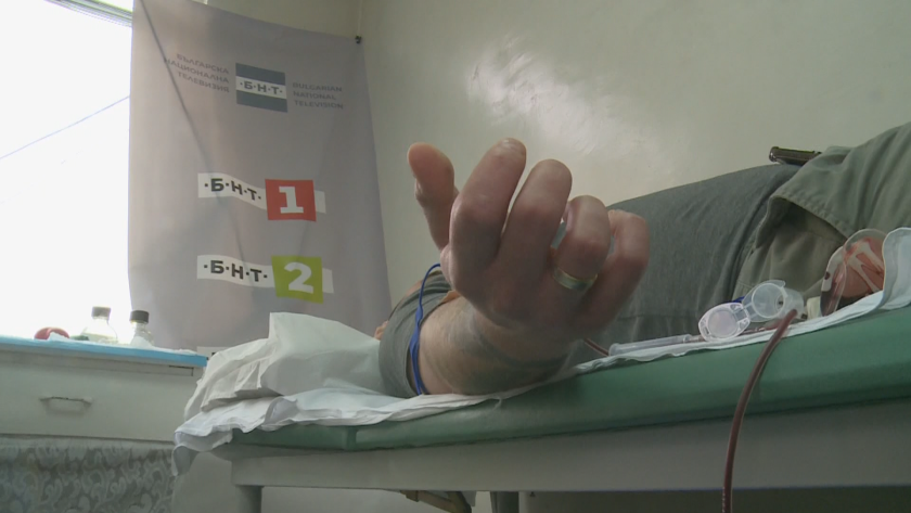 Първите две акции по кръводаряване, част от кампанията на БНТ