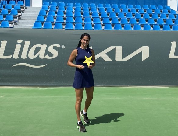 изабелла шиникова трета поредна победа турнир тенис испания