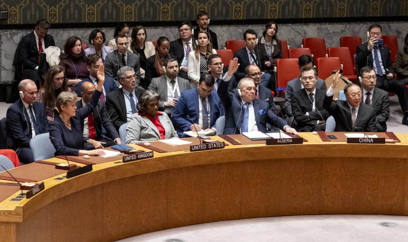 ООН гласува за незабавно прекратяване на огъня в Ивицата Газа