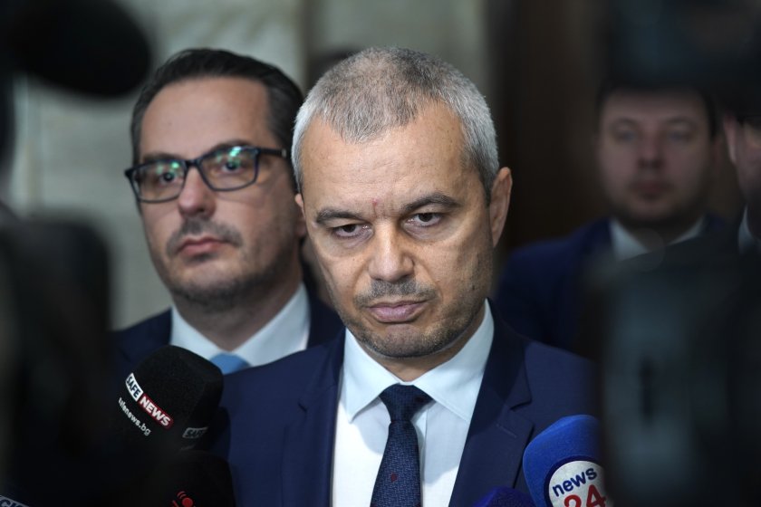 Лидерът на партия Възраждане Костадин Костадинов определи кандидата за служебен