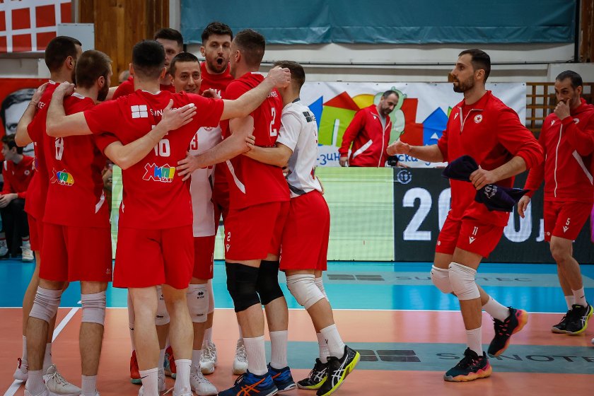 ЦСКА стана първият полуфиналист в Националната волейболна лига (НВЛ) за