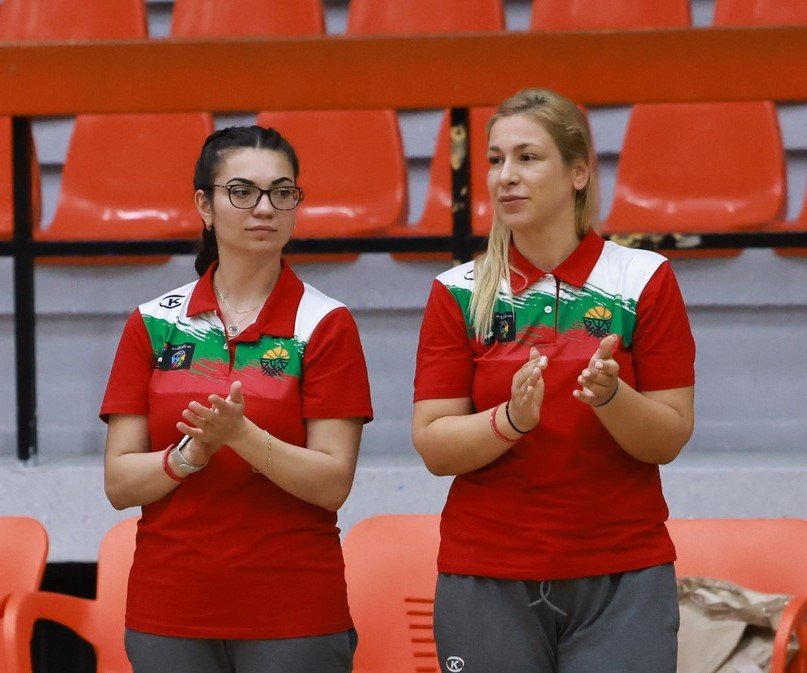 Съставът на националния отбор на България за момичета U14, който
