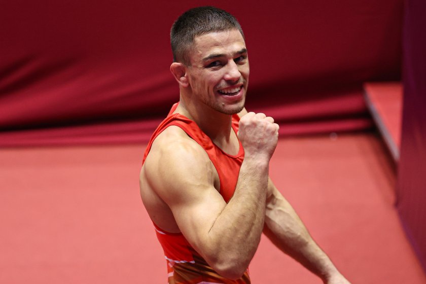 Българският борец Георги Вангелов, за съжаление, не успя да спечели