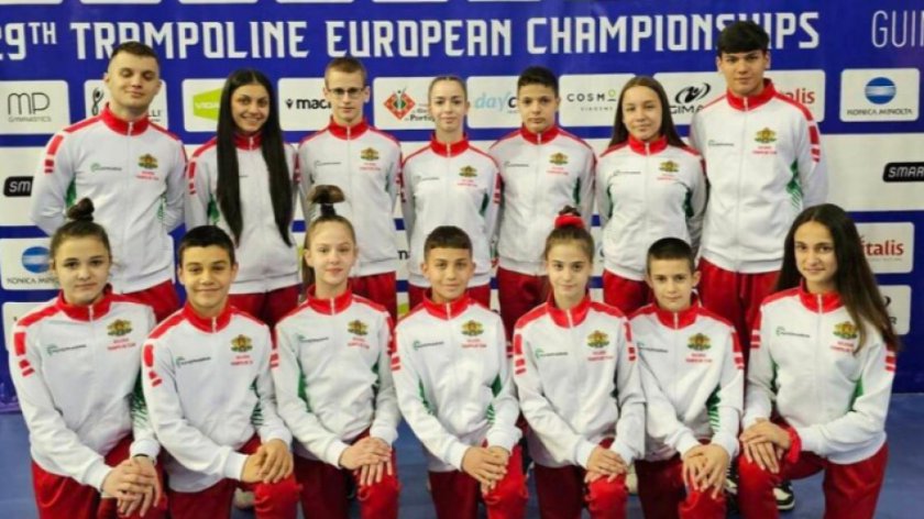 Христина Пенева се класира за полуфиналите на европейското първенство по скокове на батут в Португалия
