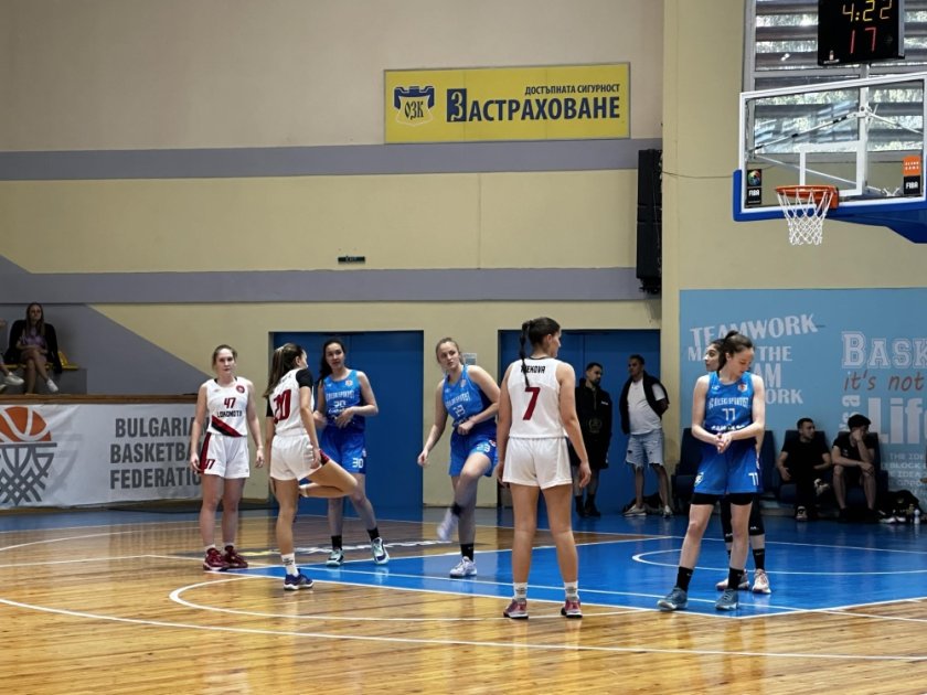 Носителят на Купата на България по баскетбол при жените Рилски