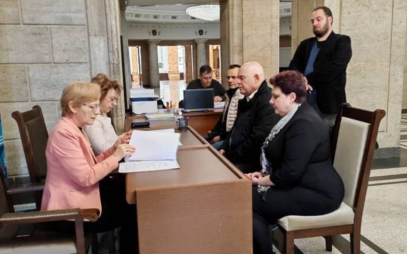 иван гешев регистрира коалиция граждански блок изборите